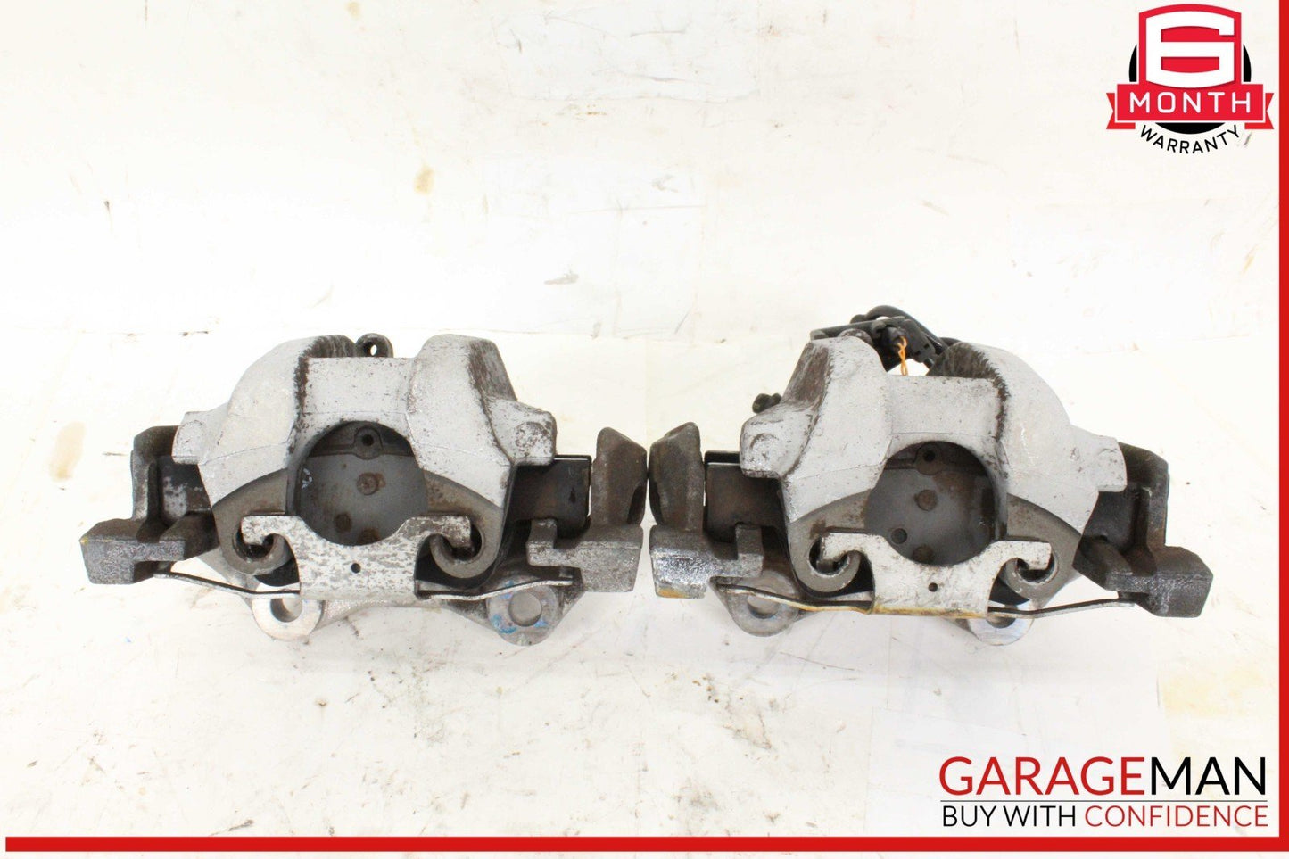 07-14 Mercedes W221 S400 Hybrid Rear Left & Right Side Brake Calipers Set OEM