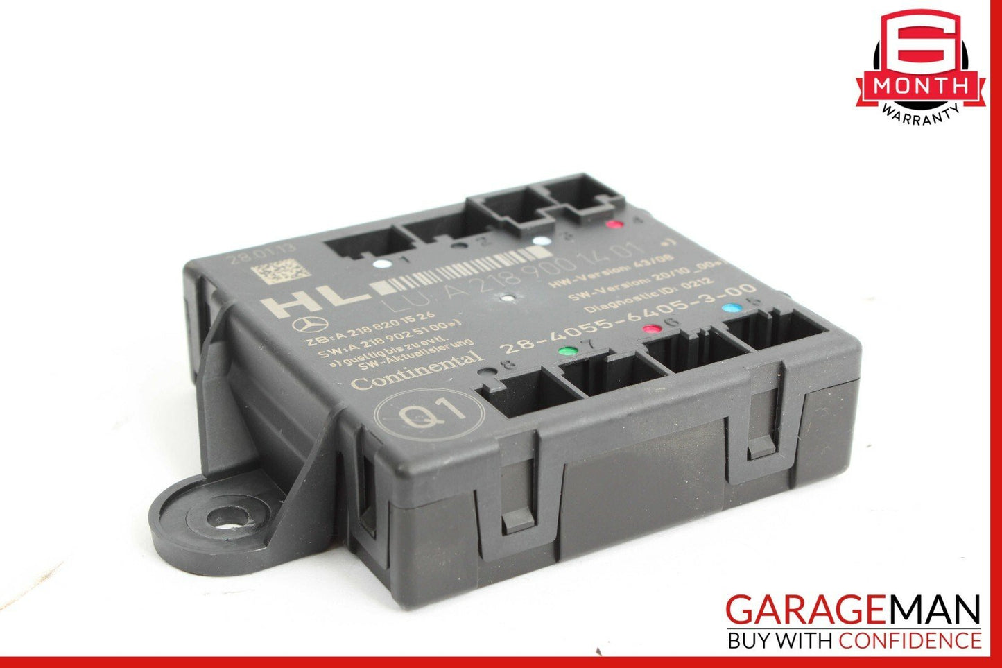 08-15 Mercedes W204 C250 Rear Left Driver Side Door Control Module Q1 OEM