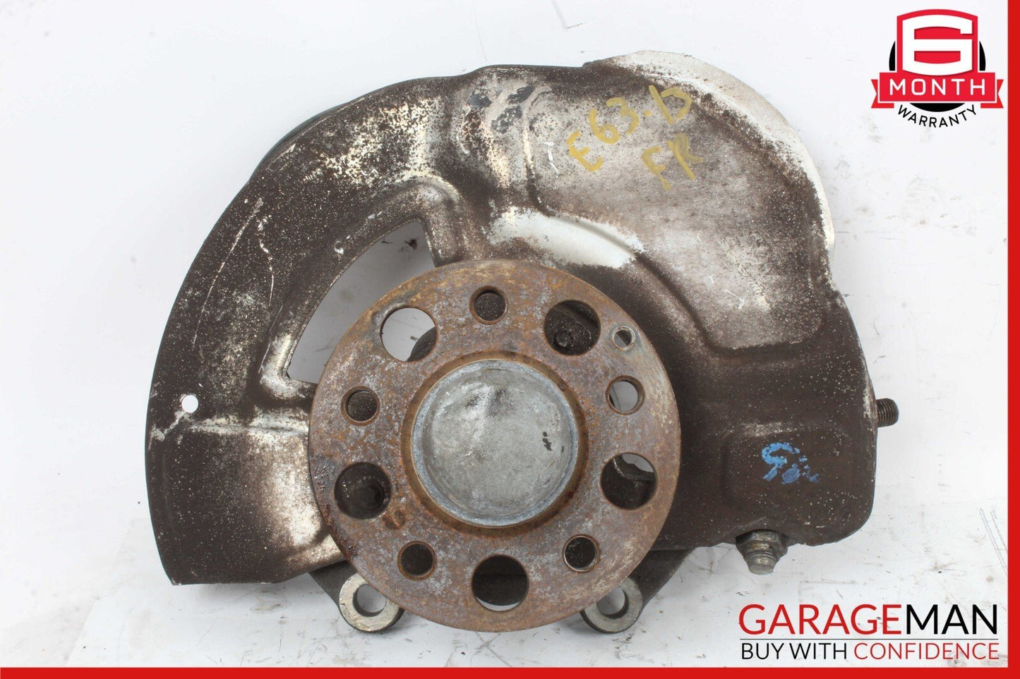 10-16 Mercedes W212 E63 AMG Front Right Wheel Spindle Knuckle Hub Bearing OEM