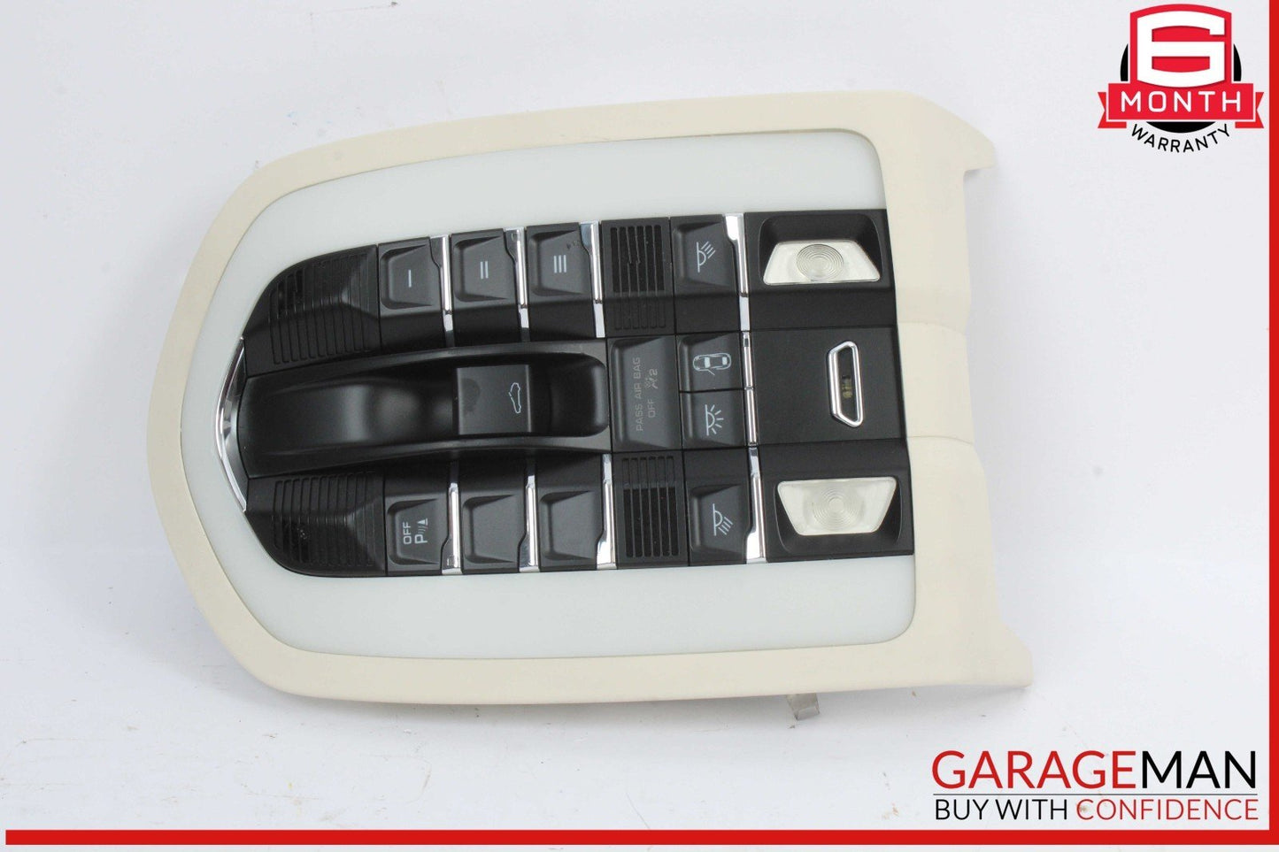10-16 Porsche Panamera 970 Front Upper Overhead Dome Light Lamp 7PP919317 OEM