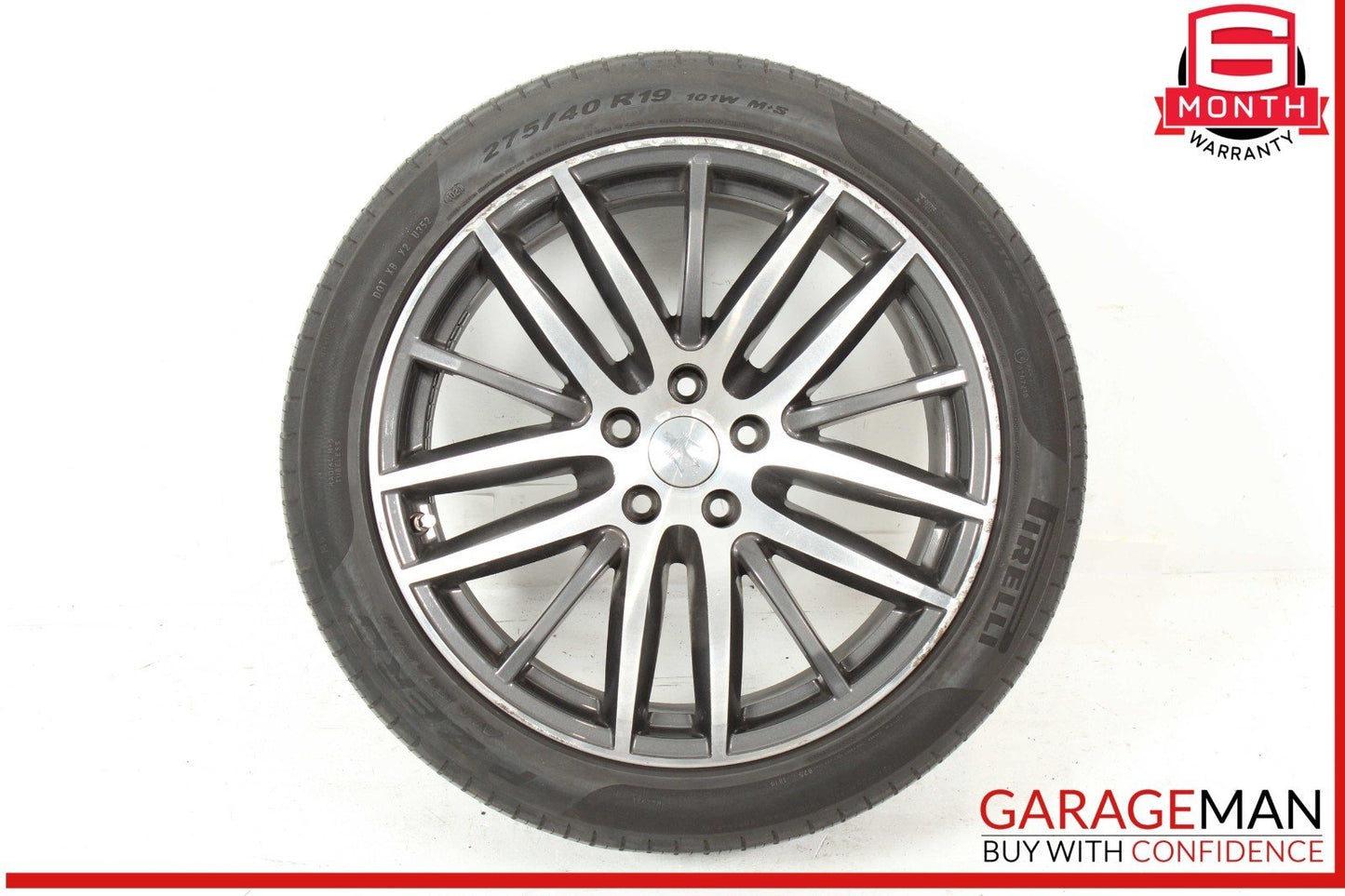 14-17 Maserati Ghibli Rear Right or Left Side Wheel Tire Rim 10Jx19H2 ET40 OEM
