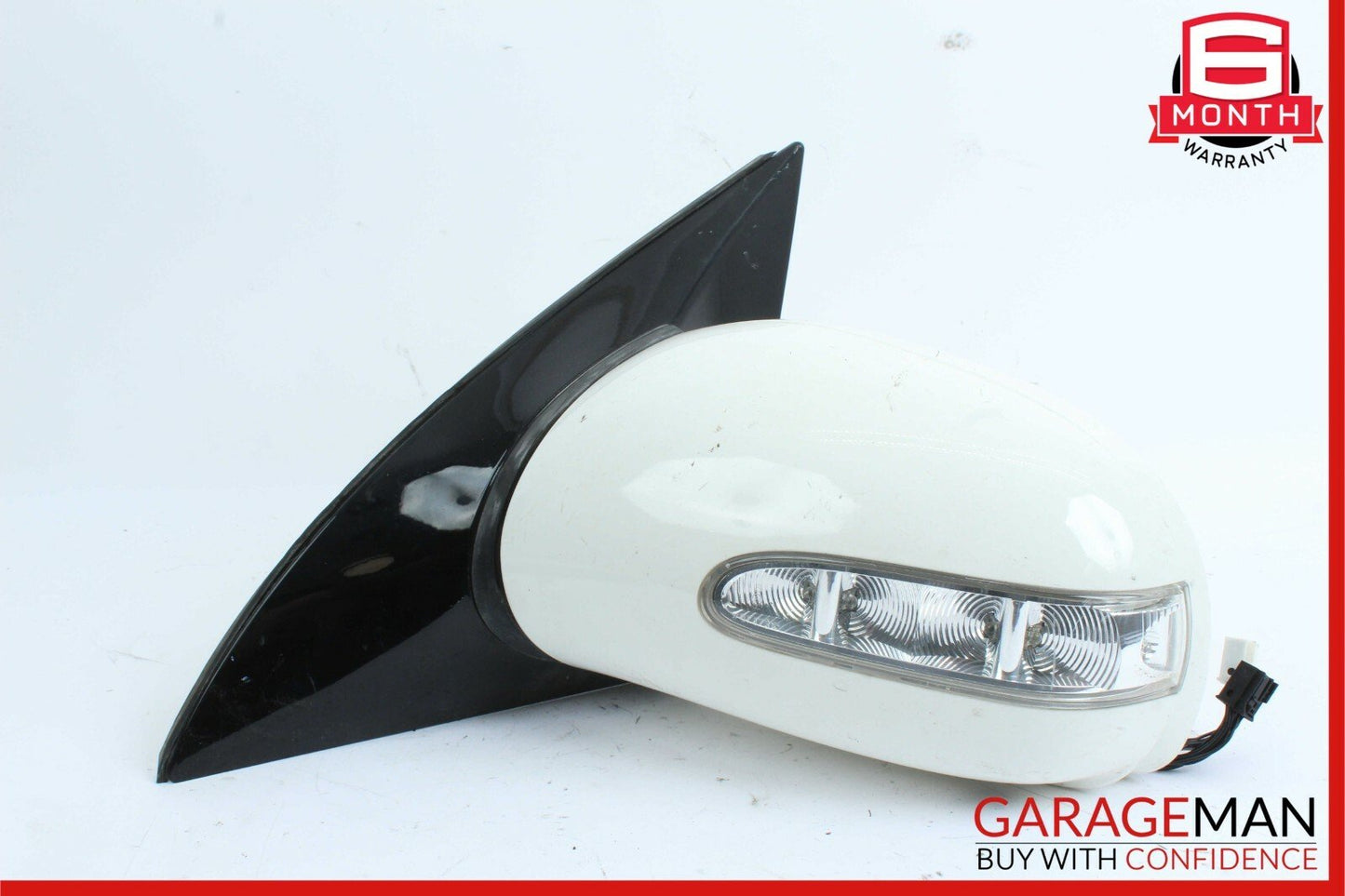 06-10 Mercedes W251 R350 Front Left Driver Side Mirror Door Rear View Silver OEM