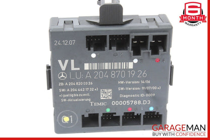 08-14 Mercedes W204 C350 C300 Front Right Side Door Control Module OEM