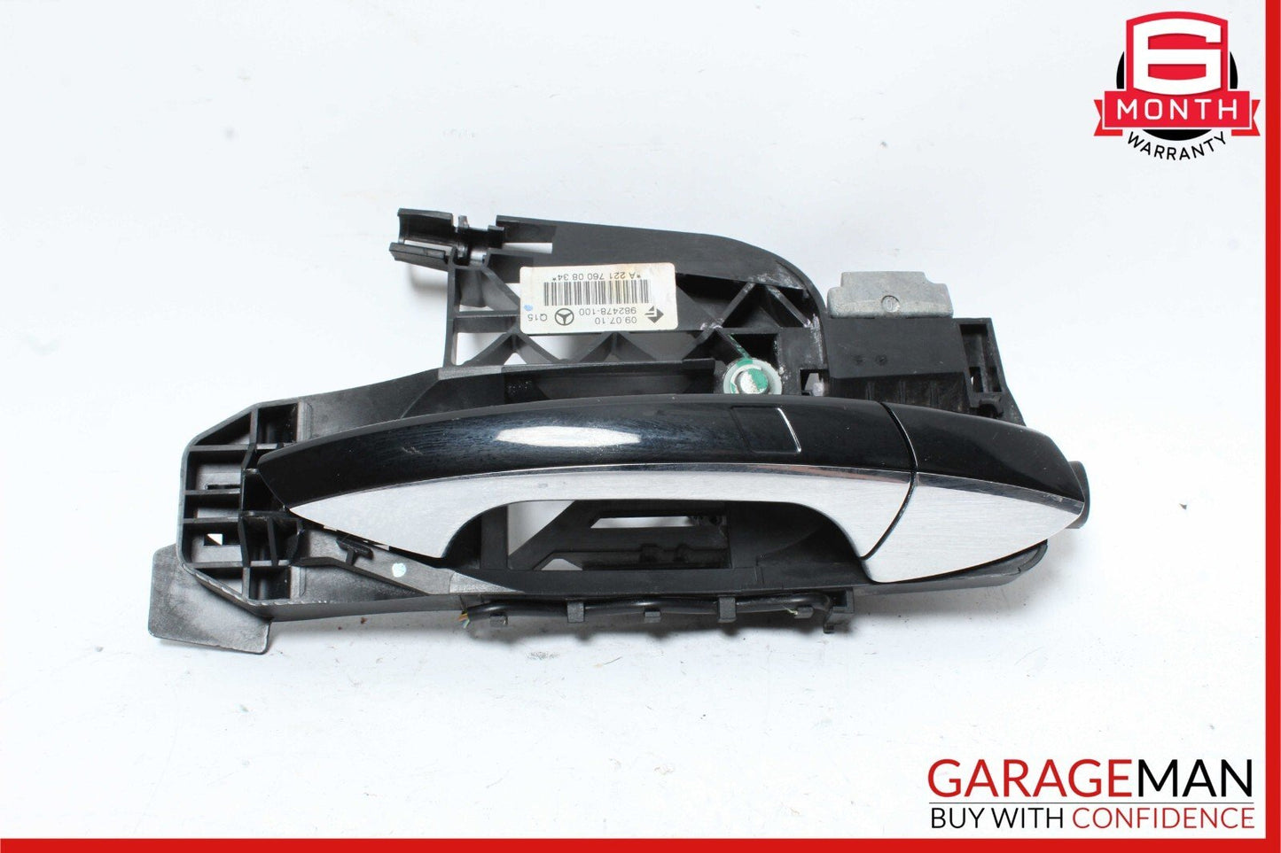 07-13 Mercedes W221 S550 Rear Right Side Exterior Door Handle Keyless Go Black