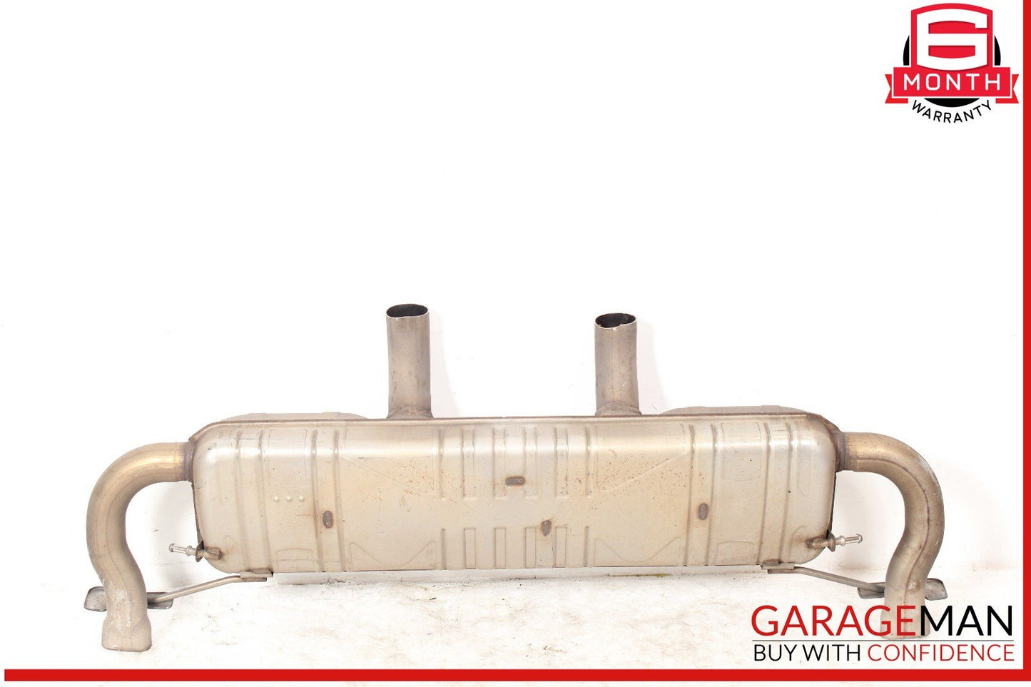 13-14 Mercedes X166 GL450 GL550 Dual Exhaust Muffler Mufflers Assembly OEM