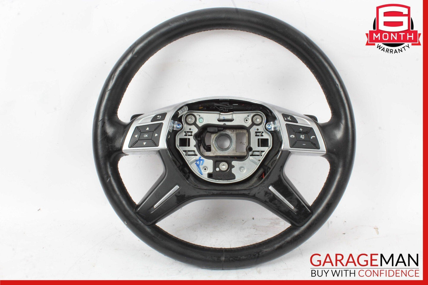 12-16 Mercedes W166 ML400 GL450 Driver Steering Wheel w/ Paddle Shifters OEM