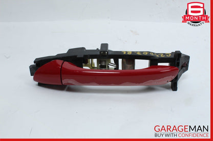 01-07 Mercedes W203 C230 Rear Left Driver Side Exterior Door Handle Red OEM