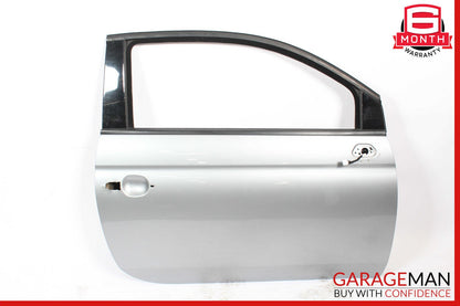 12-17 Fiat 500 Front Right Door Shell Panel Silver OEM