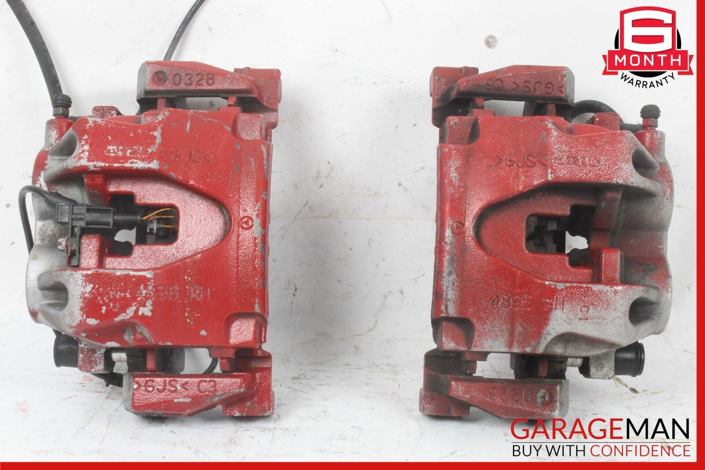 12-19 Mercedes X166 GL350 GLS550 Front Left & Right Brake Caliper Calipers Set