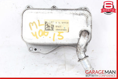 12-20 Mercedes W166 ML400 GLS450 M276 Engine Oil Cooler Radiator 2761880001 OEM