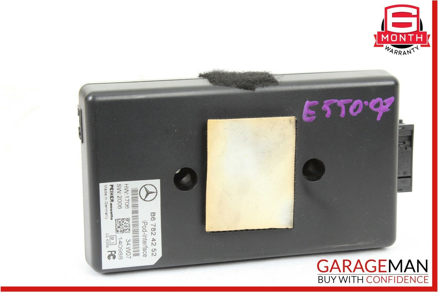 06-09 Mercedes E550 CLK350 S550 CL65 AMG Ipod Interface Controller Module