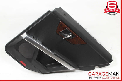 10-15 Mercedes X204 GLK350 Rear Right Side Interior Door Panel Assembly Black