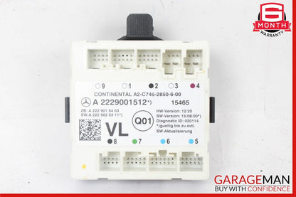 15-18 Mercedes W205 C300 C350e Front Left Side Door Control Module Unit OEM