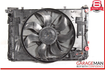 15-23 Mercedes W205 C300 Engine Motor Cooling Radiator A/C Condenser Assembly