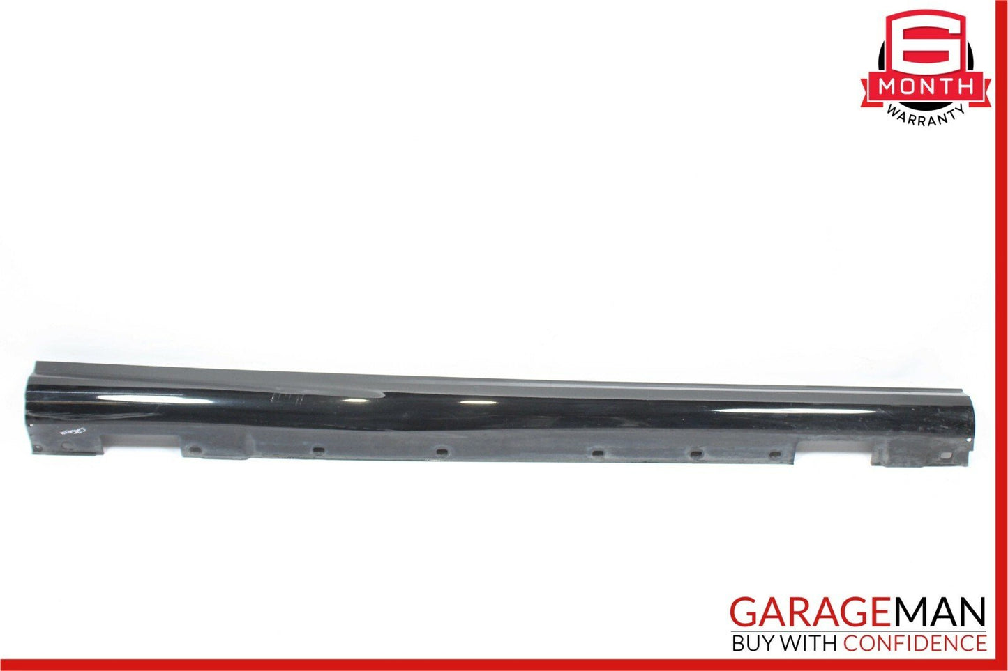 08-14 Mercedes W204 C280 AMG Sport Sedan Right Side Rocker Skirt Molding Black