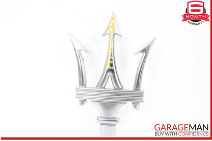 14-20 Maserati Ghibli Quattroporte Levante Front Bumper Grille Logo Badge Emblem