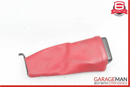 14-18 Maserati Quattroporte Rear Left Seat Belt Seatbelt Receiver Buckle Red OEM