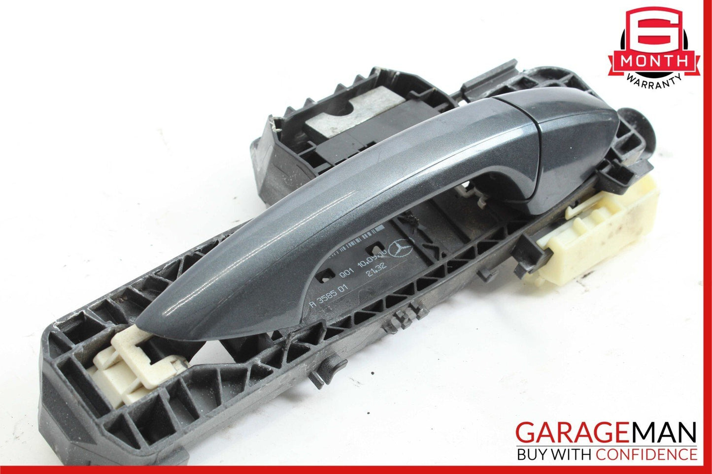 10-13 Mercedes W212 E350 Rear / Front Right Side Exterior Door Handle Gray OEM