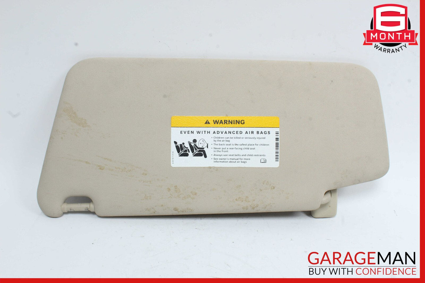 08-15 Mercedes X204 GLK350 Right Passenger Side Sunvisor Sun Visor OEM