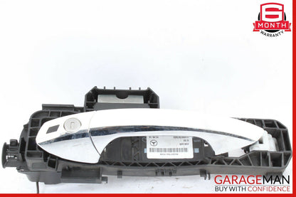 12-16 Mercedes R172 SLK350 Front Left Side Exterior Door Handle Keyless Go OEM