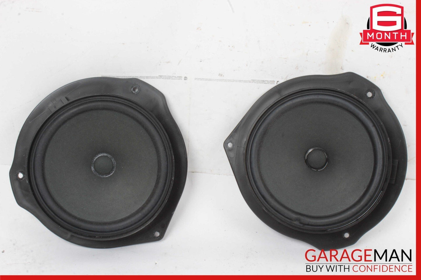 08-15 Mercedes X166 GL450 C350 Front Left & Right Side Door Sound Speaker Set