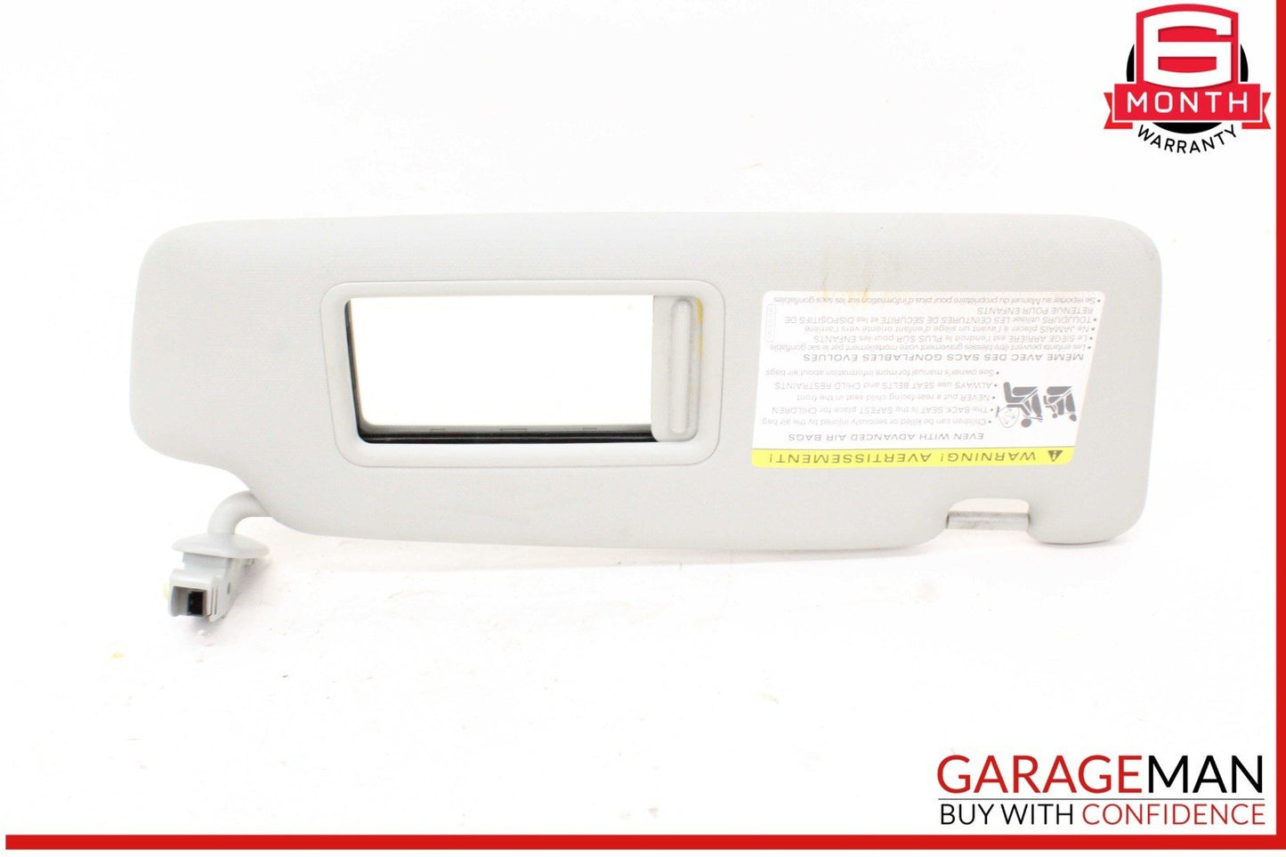 09-17 Audi Q5 A4 A5 S4 S5 Front Right Passenger Side Sun Visor 8U0857552F OEM