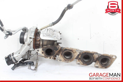 11-16 Mercedes GL450 S500 S550 4.7L Left Turbocharger Turbo Charger Manifold OEM
