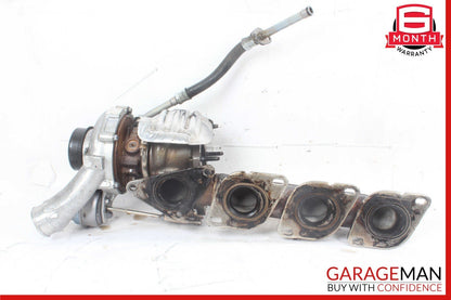 11-16 Mercedes GL450 S500 S550 4.7L Left Turbocharger Turbo Charger Manifold OEM