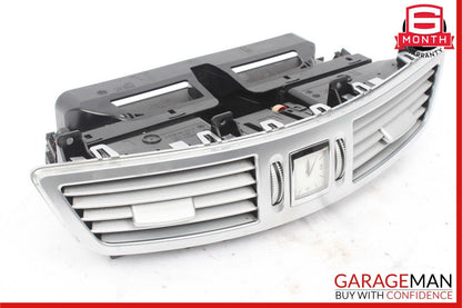 07-13 Mercedes W221 S550 S600 Dashboard Air AC A/C Vent Clock 2218300954 OEM
