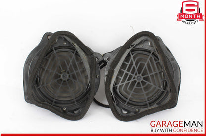 97-04 Mercedes R170 SLK230 Front Right & Left Side Door Sound Speaker Set OEM