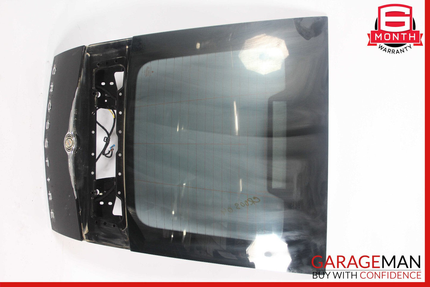 04-08 Chrysler Crossfire Rear Window Glass Trunk Tail Lift Hatch Gate Lid Panel