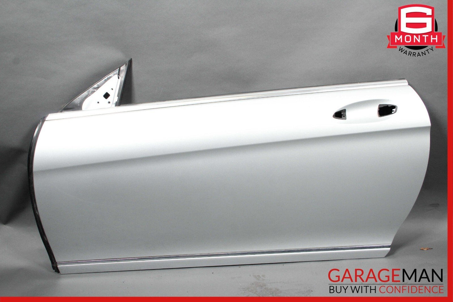 07-14 Mercedes W216 CL550 Front Left Driver Exterior Door Shell Panel Silver OEM
