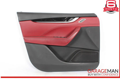 17-20 Maserati Levante M161 Interior Door Panel Front Left Side OEM