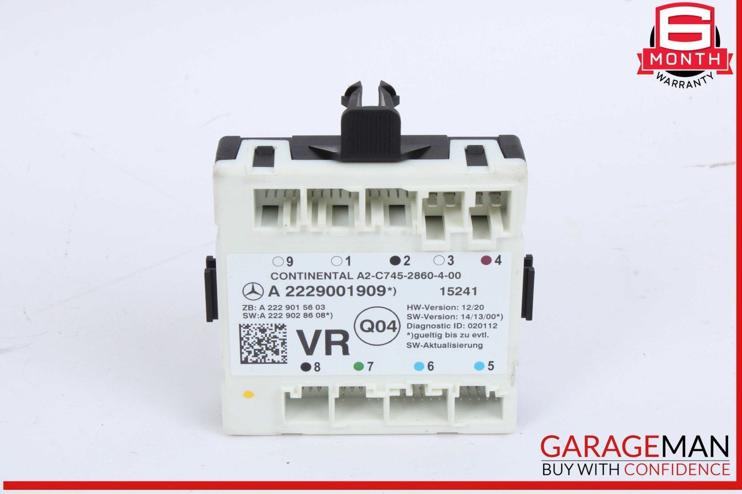 15-23 Mercedes W205 C300 C400 Front Right Side Door Control Module Unit OEM