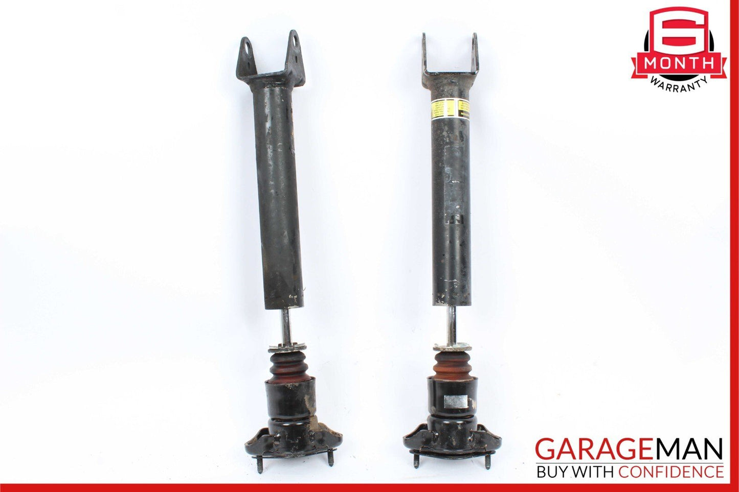 06-12 Mercedes W251 R350 R500 Rear Left & Right Air Shock Absorber Strut Set OEM