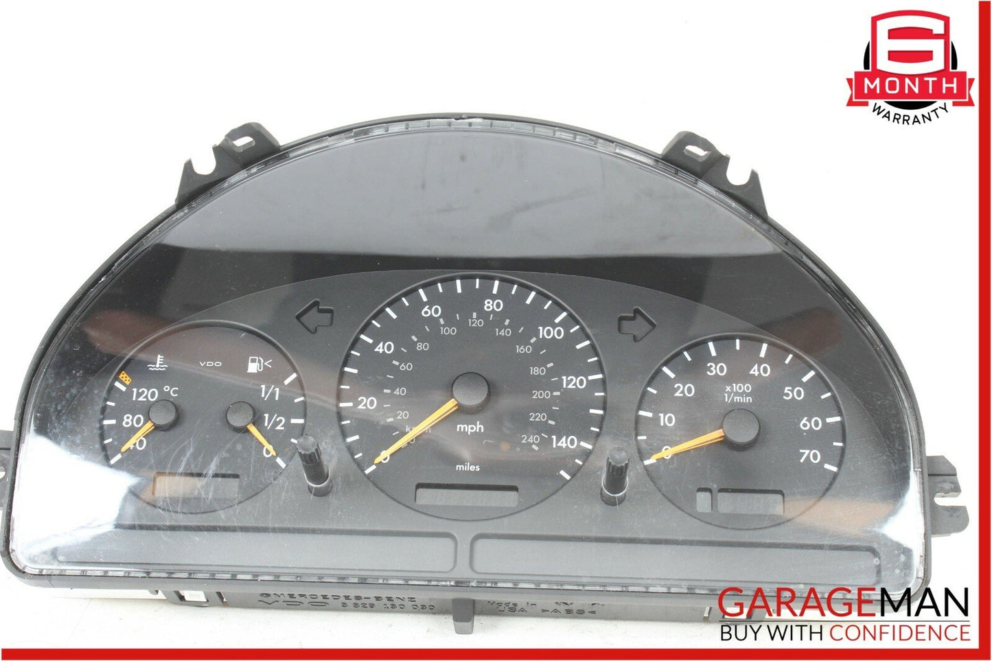 02-05 Mercedes W163 ML320 ML350 Instrument Cluster Speedometer OEM 209k