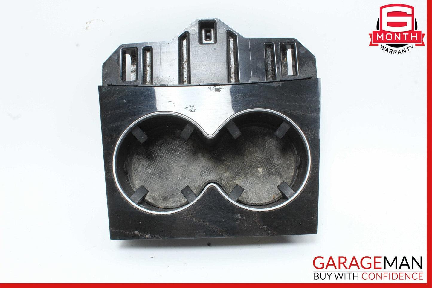 14-17 Mercedes W207 E350 E400 Center Console Cup Holder Compartment Wood OEM