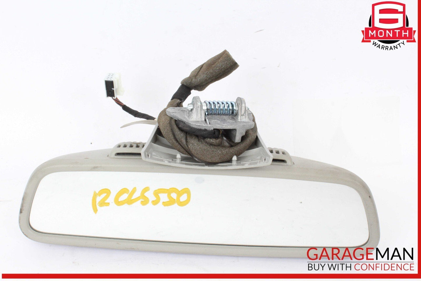 10-16 Mercedes W218 CLS550 E350 C250 Top Upper Interior Rear View Mirror OEM