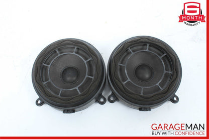 01-07 Mercedes W203 C230 C280 Front Right & Left Door Audio Speaker Set of 2 Pc