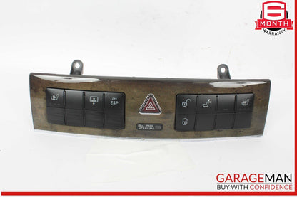 05-07 Mercedes W203 C230 C320 Dashboard Dash Control Switch Panel Bezel Trim OEM