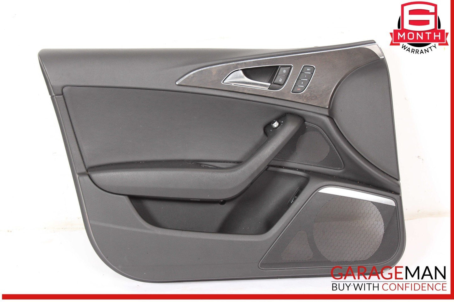 12-18 Audi A6 Front Left Side Interior Door Panel 4G1867103AD OEM