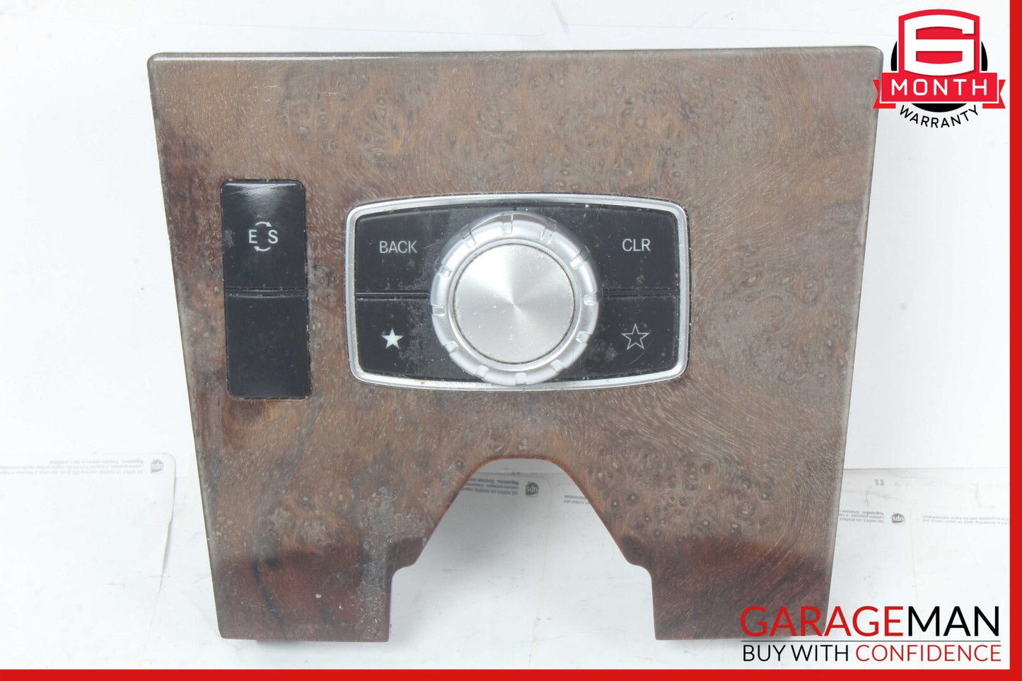 14-16 Mercedes W212 E350 Console Head Unit Controller Knob Multi Switch Trim OEM