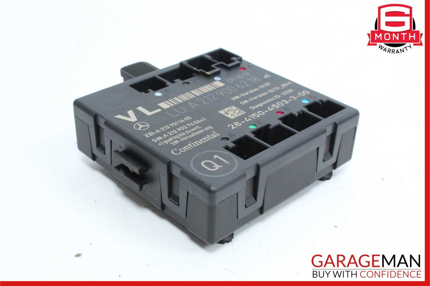 08-14 Mercedes W204 C250 C300 Front Left Driver Side Door Control Module Unit