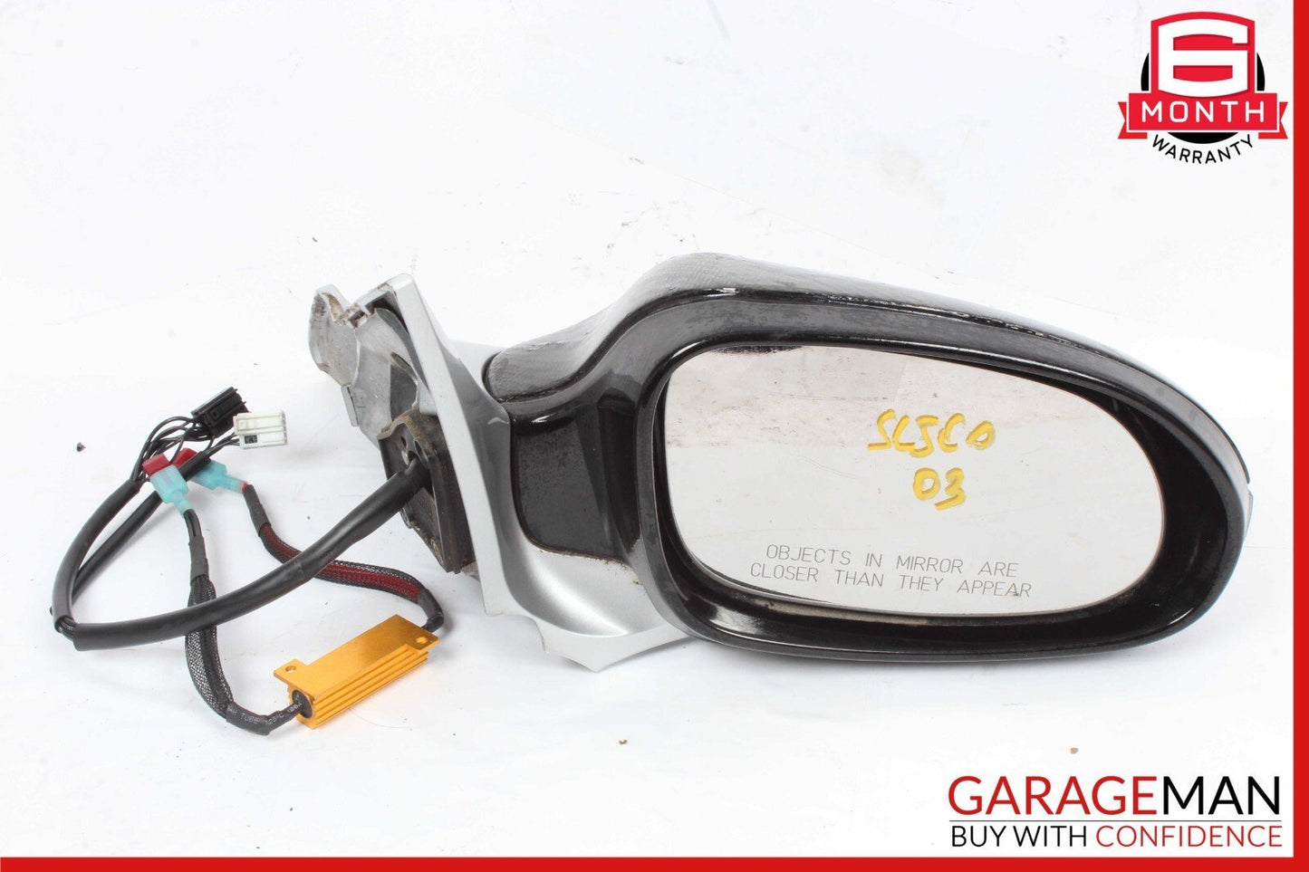 03-08 Mercedes R230 SL500 SL550 Front Right Side Mirror Door Rear View OEM