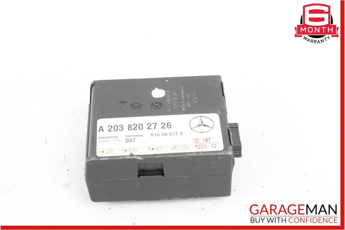 00-02 Mercedes W220 S600 S430 Anti Theft Alarm Signal Control Module Unit OEM
