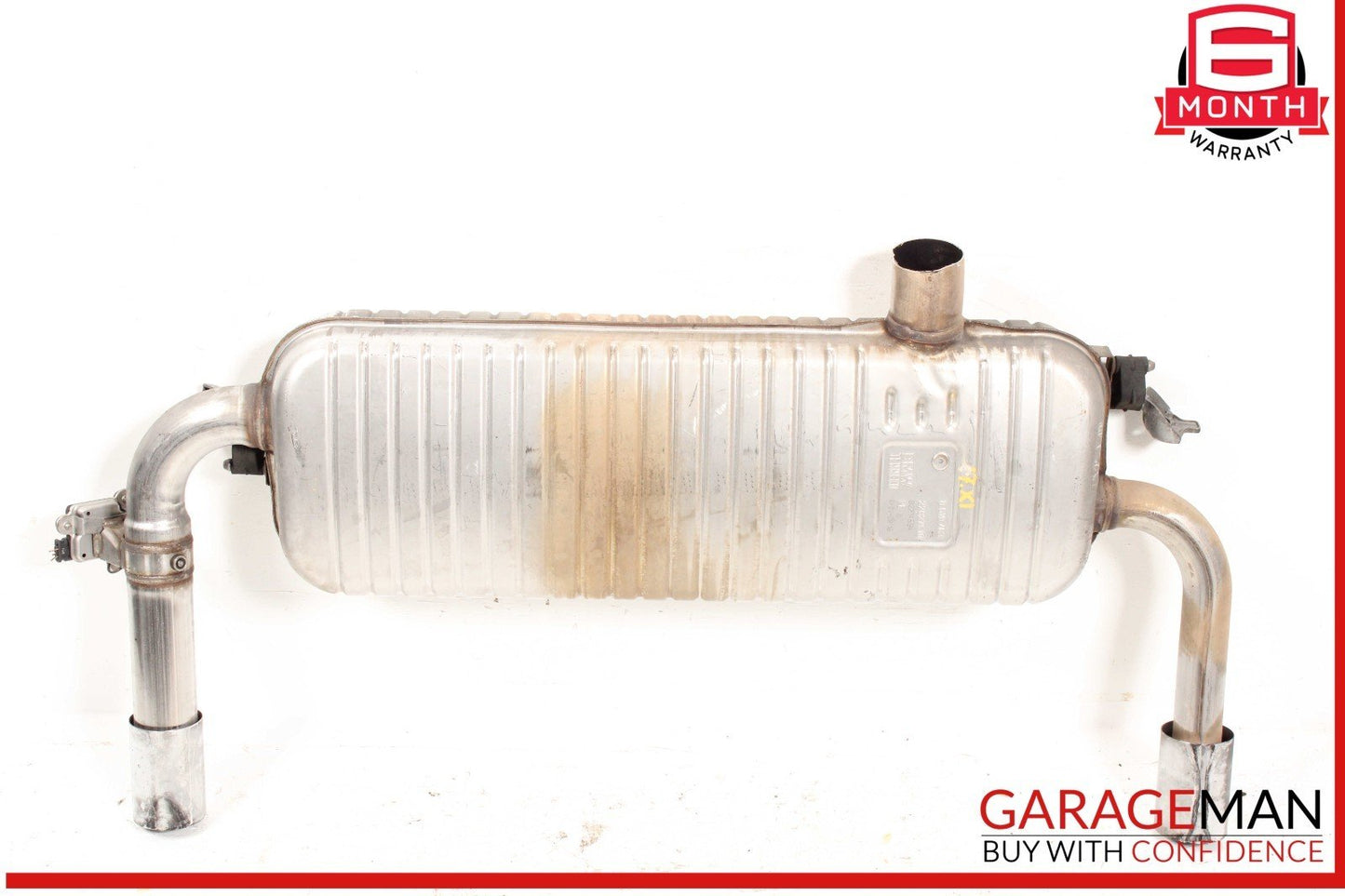 16-22 BMW X1 F48 2.0L Engine Rear Exhaust Pipe Muffler & Tips OEM