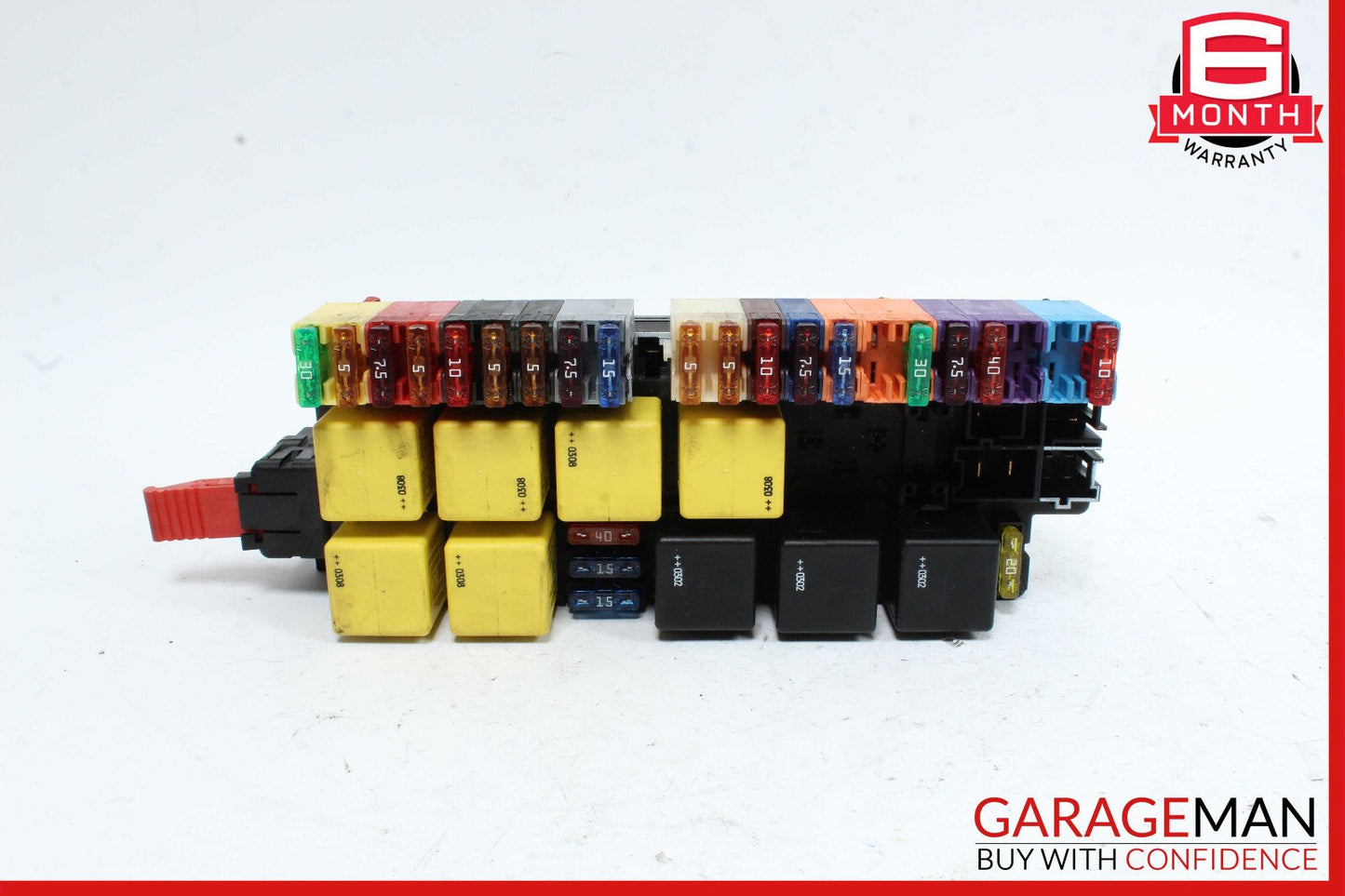 03-12 Mercedes R230 SL500 Front Left SAM Fuse Box Signal Acquisition Assembly