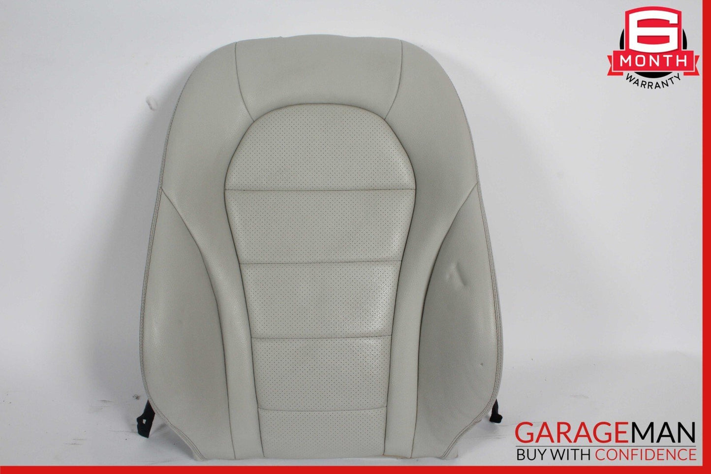 15-20 Mercedes W205 C300 Front Right or Left Top Upper Seat Cushion Cover Grey