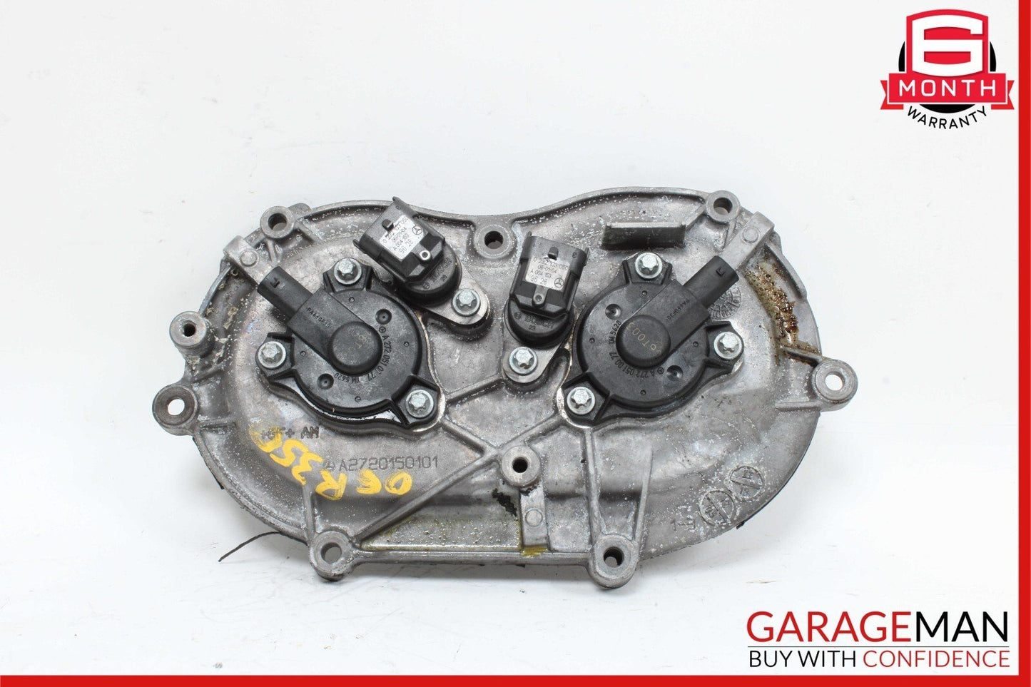 06-13 Mercedes W251 R350 S550 Front Right Engine Timing Chain Cover Plate OEM