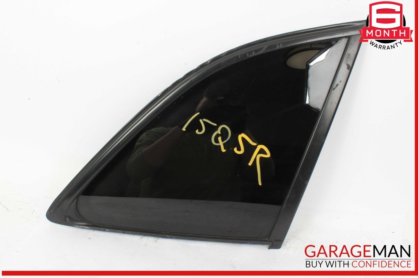 12-17 Audi Q5 Rear Right Passenger Side Door Quarter Window Glass 8R0845299Q OEM